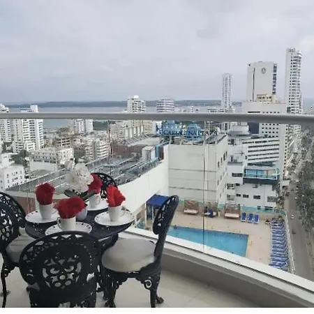 Frente Al Mar, Bocagrande 2601 Apartamento *