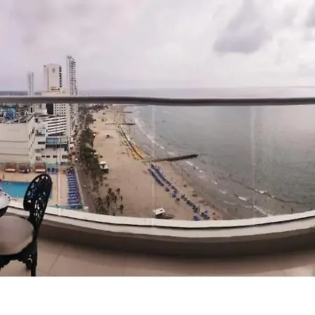 Apartment Frente Al Mar, Bocagrande 2601 Cartagena